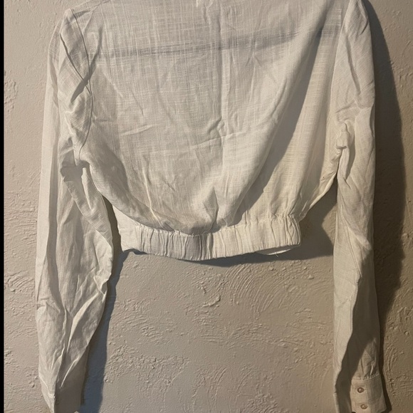 L*Space White Long Sleeve Top - Picture 4 of 4